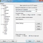 Putty SSH screenshot Putty SSH screenshot