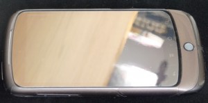 Nexus one google phone Mirror screen protector review