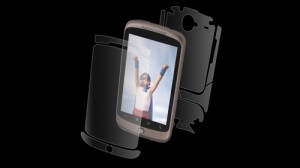 Nexus One Zagg invisible shield
